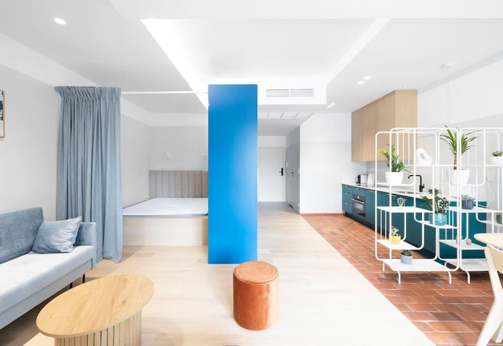 Apartament Blue City - Hanza Tower شتشيتسين المظهر الخارجي الصورة
