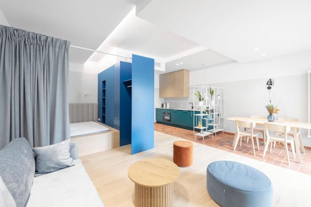Apartament Blue City - Hanza Tower شتشيتسين المظهر الخارجي الصورة