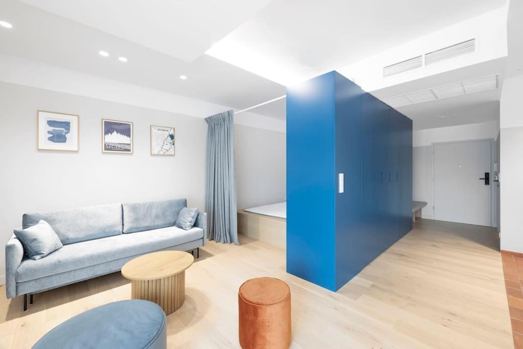 Apartament Blue City - Hanza Tower شتشيتسين المظهر الخارجي الصورة
