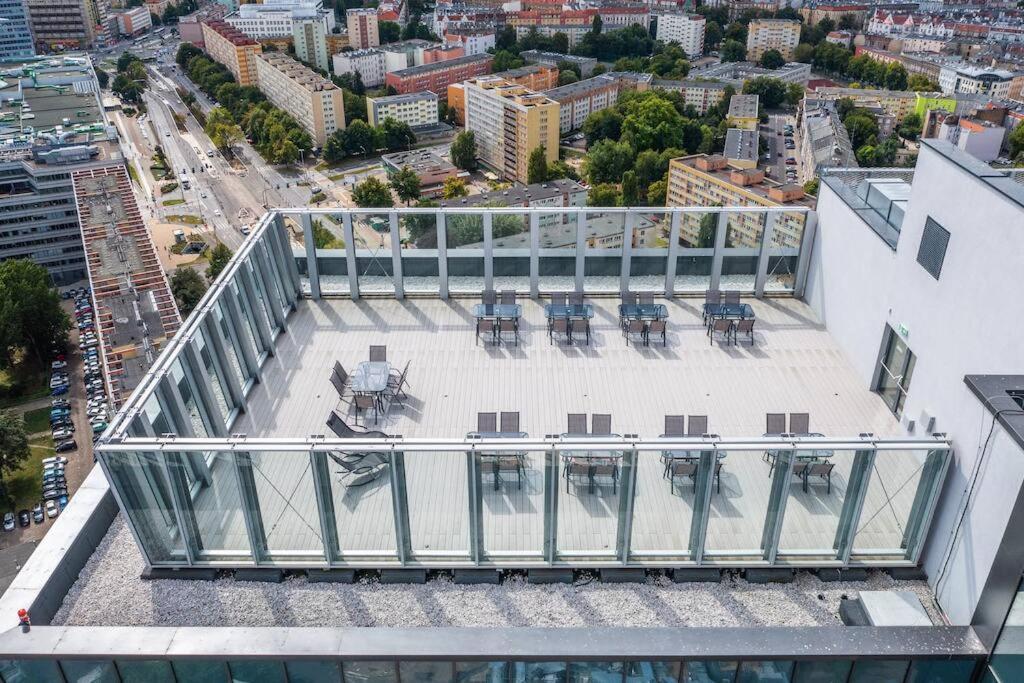 Apartament Blue City - Hanza Tower شتشيتسين المظهر الخارجي الصورة